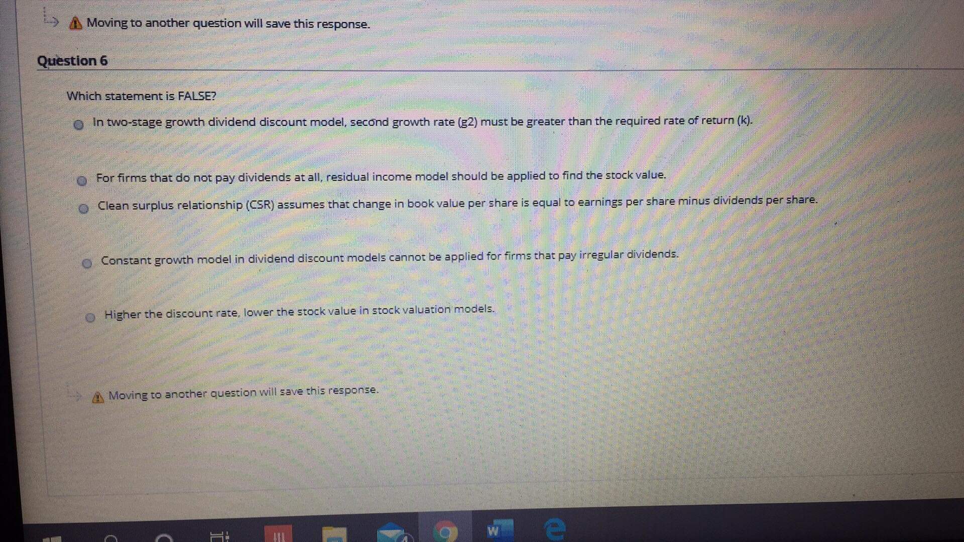 I need help please > Moving to another question