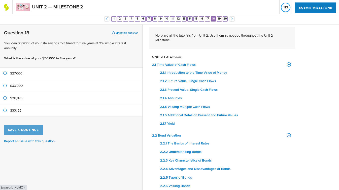 UNIT 2 - MILESTONE 2 114 SUBMIT MILESTONE < 1 2 3