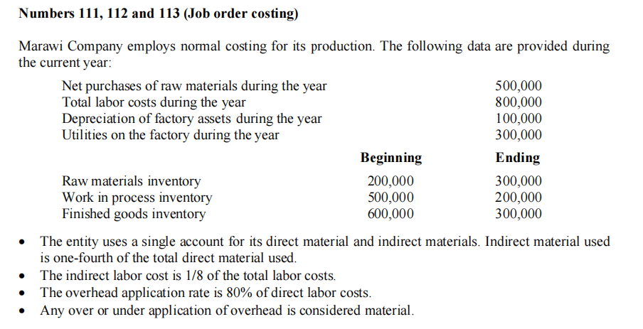 Please provide all the necessary calculations and