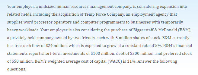 Need help finding the formulas and solutions for