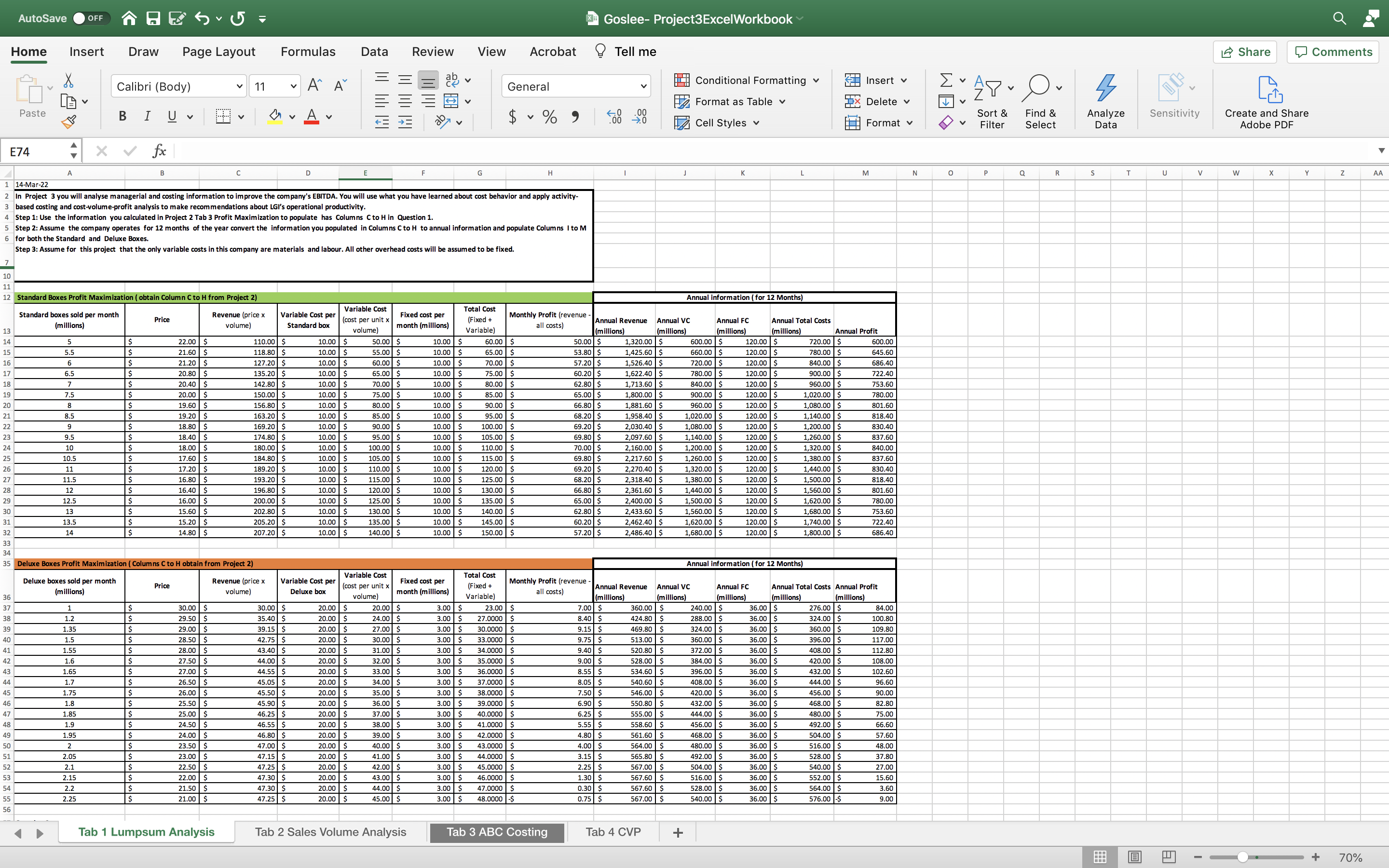 Excel File Edit View Insert Format Tools Data
