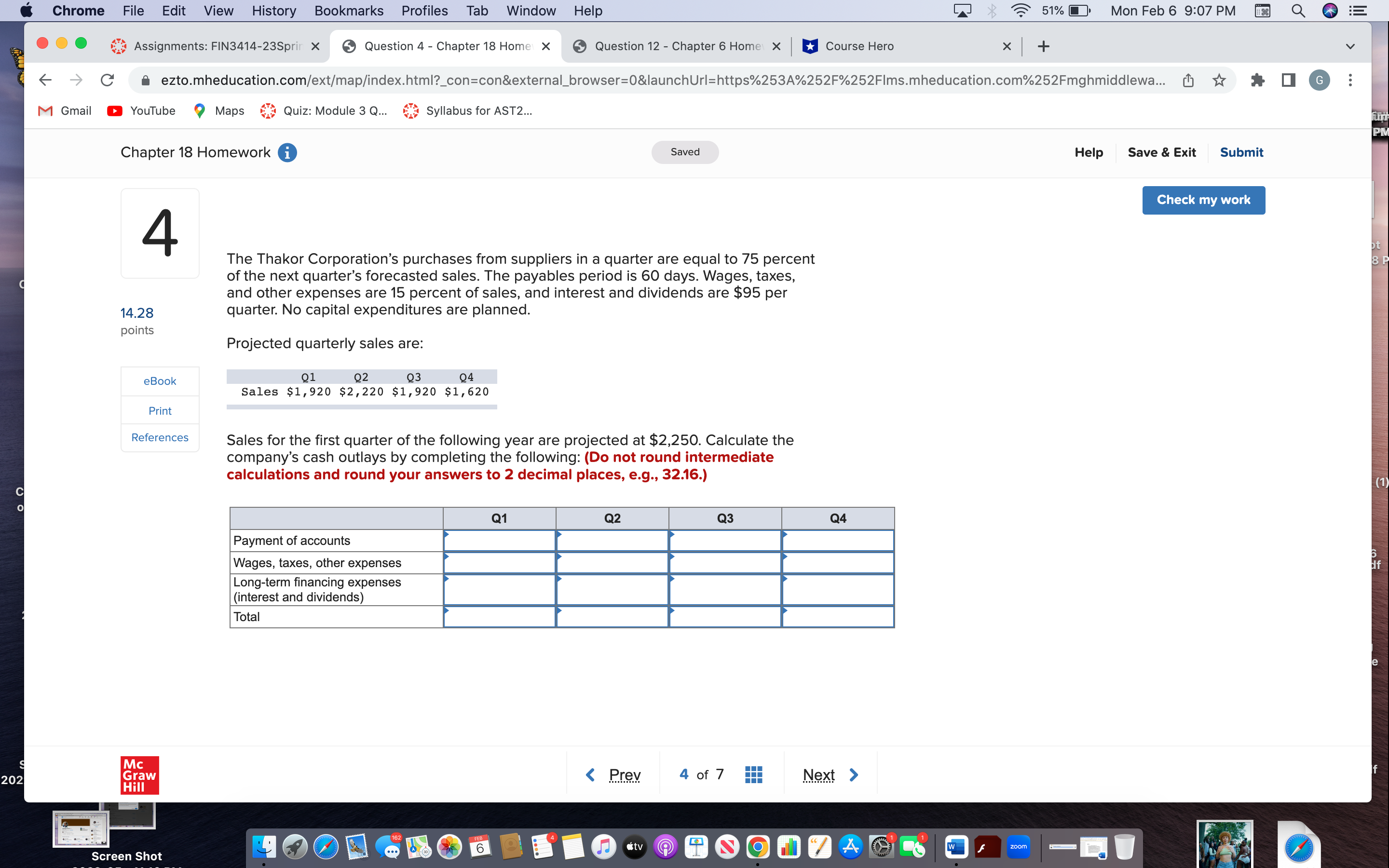 Chrome File Edit View History Bookmarks Profiles