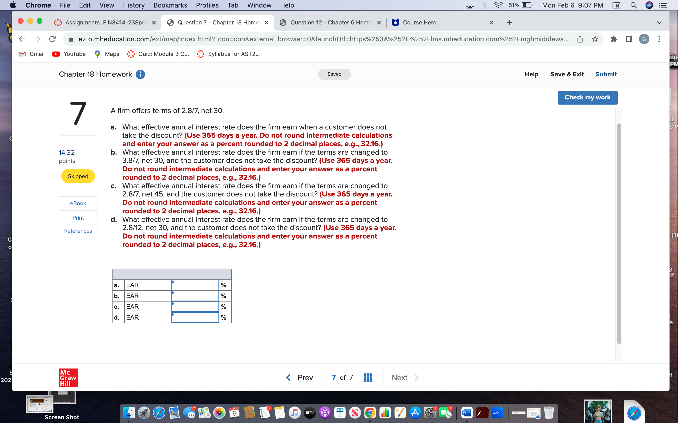 Chrome File Edit View History Bookmarks Profiles