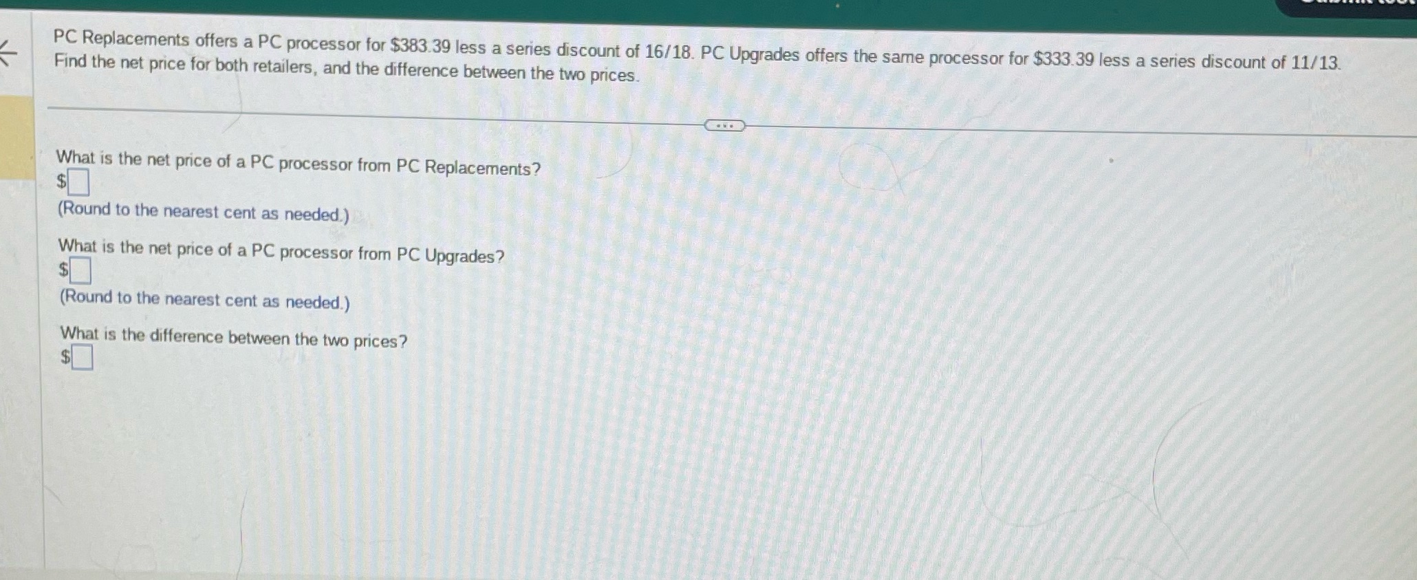 PC Replacements offers a PC processor for $383.39