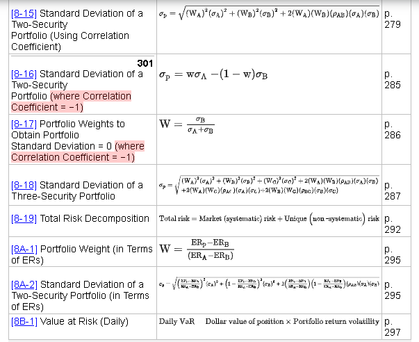 Suppose you plan to create a portfolio with two