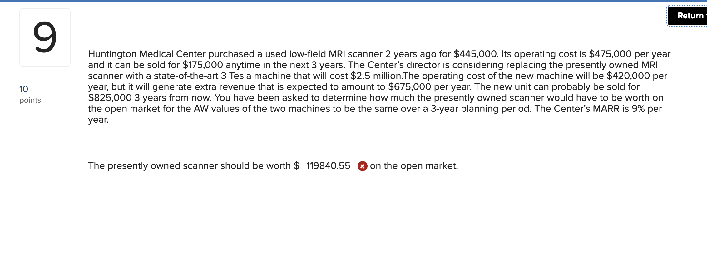 4 points Seven different financing plans with