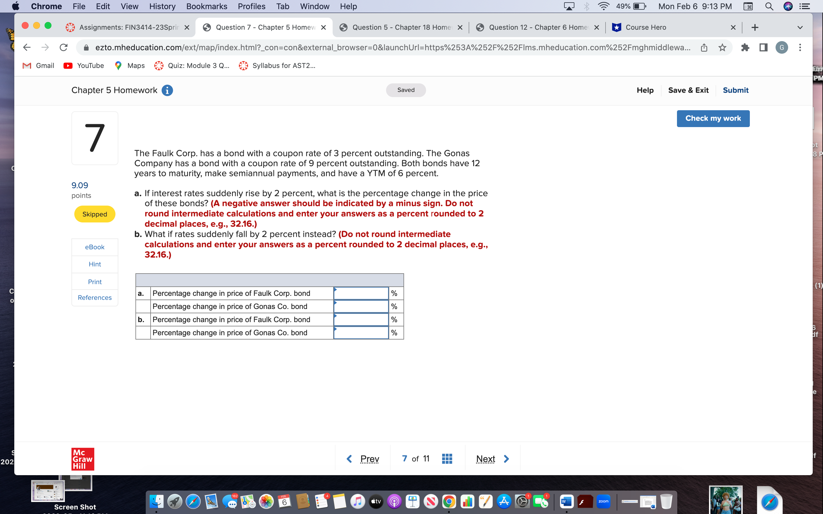 Chrome File Edit View History Bookmarks Profiles