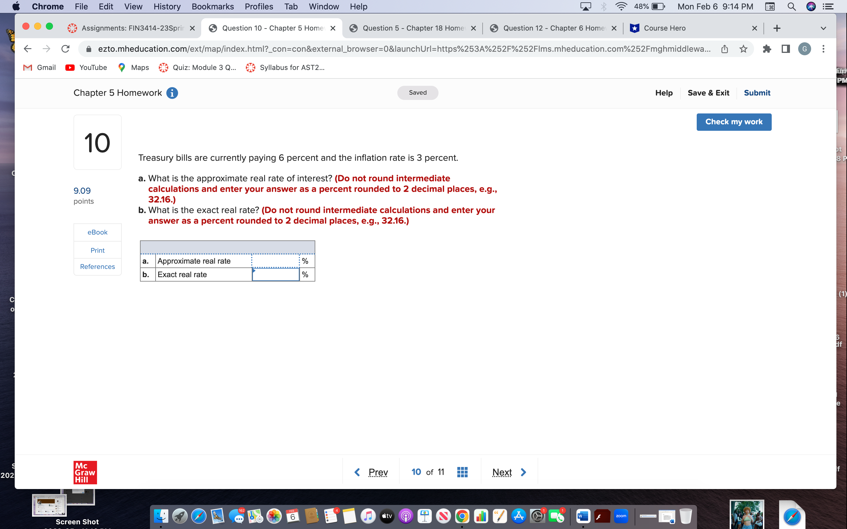 Chrome File Edit View History Bookmarks Profiles