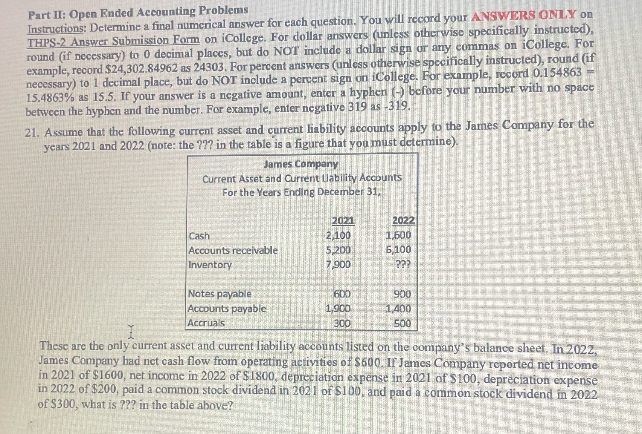 21. Can you help me solve this problem Part II: