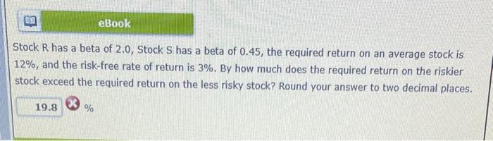 Step by step solution for both ques... eBook