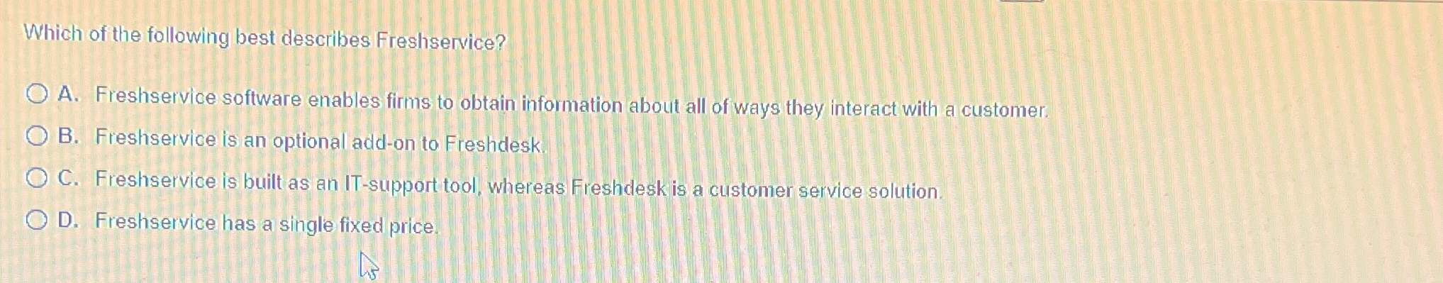 Which of the following best describes