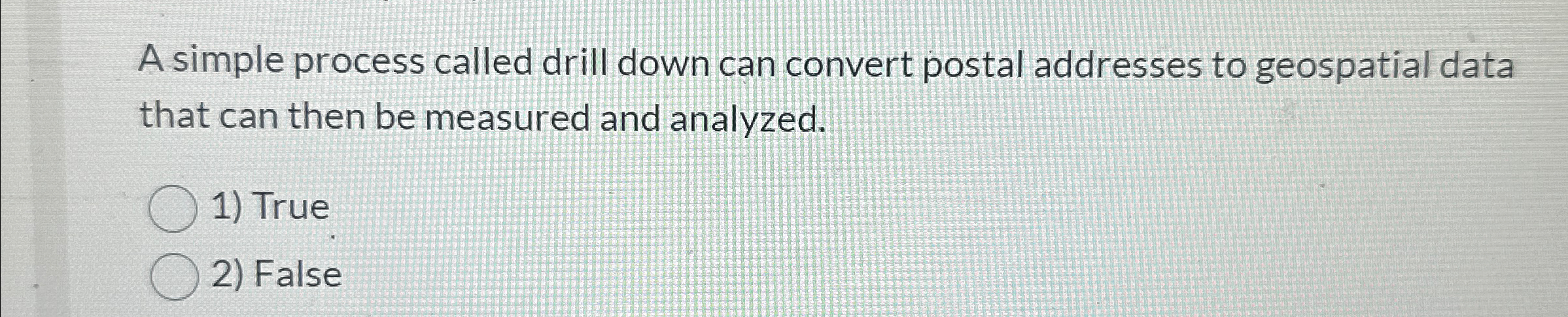 A simple process called drill down can convert