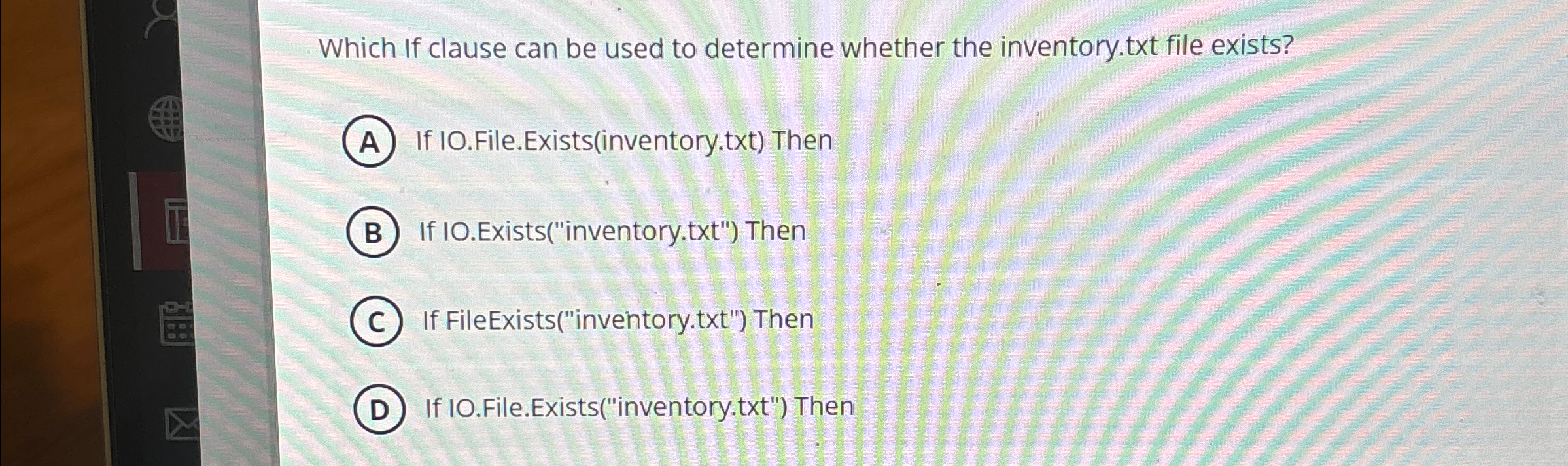 Which If clause can be used to determine whether