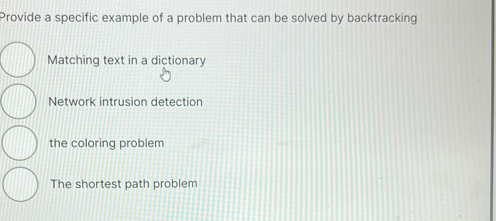 Provide a specific example of a problem that can