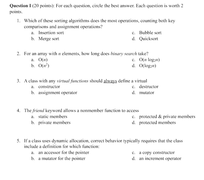 ALL IN C + + . THANK YOU. IF SOMETHING WAS