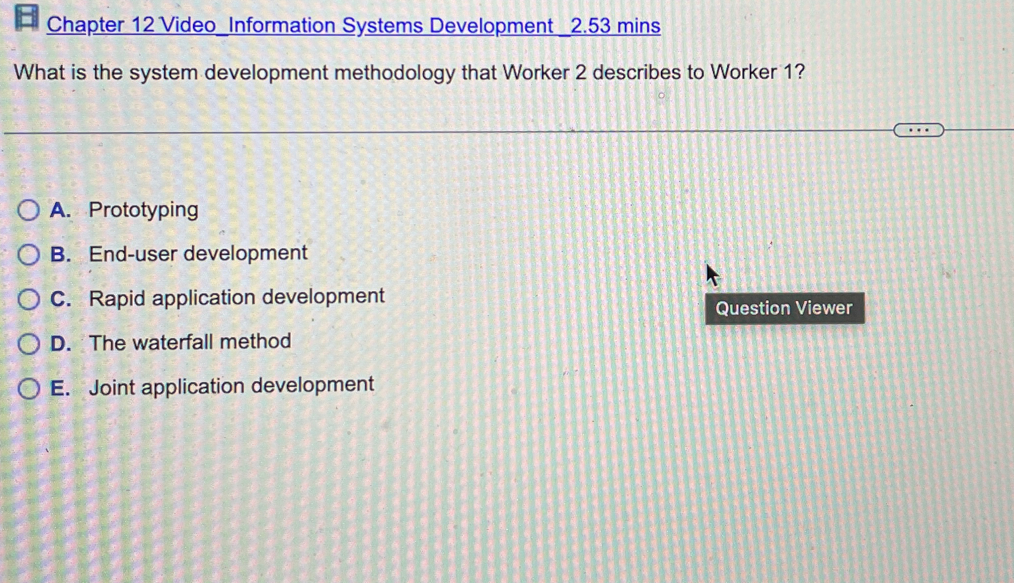 Chapter 1 2 Video _ Information Systems
