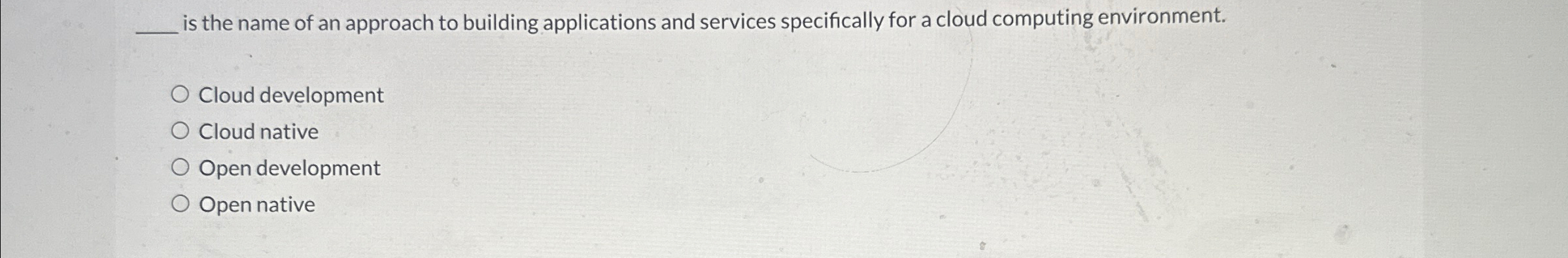 is the name of an approach to building