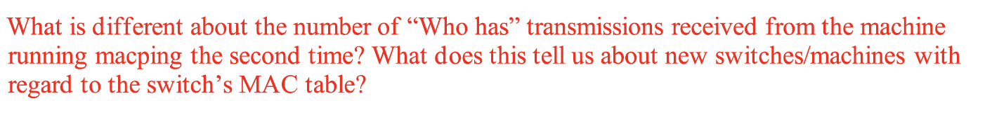 What is different about the number of "Who has"