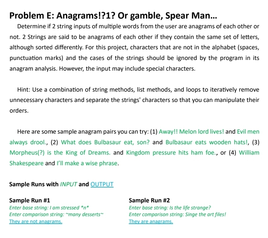 Create a python code for the given problem.
