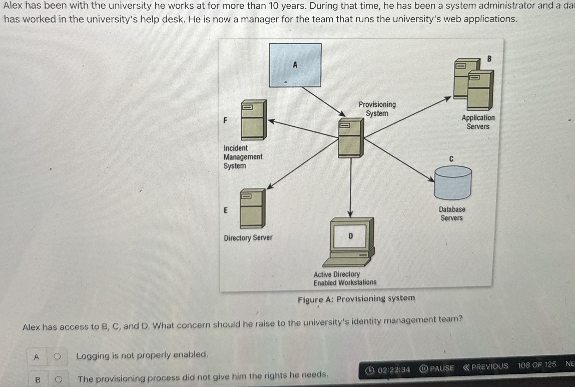 Alex has been with the university he works at for