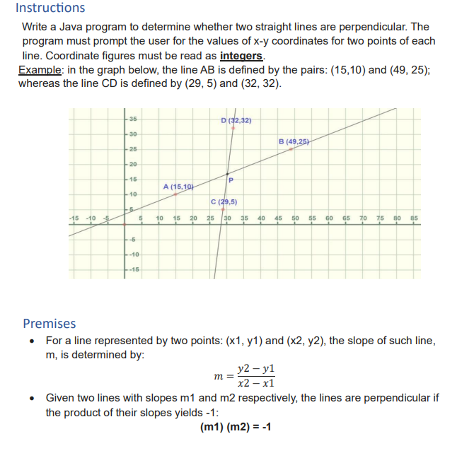 Vertical Lines The program should avoid a divide