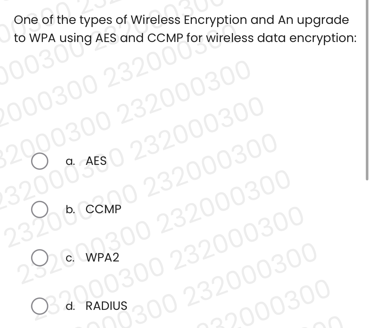 One of the types of Wireless Encryption and An