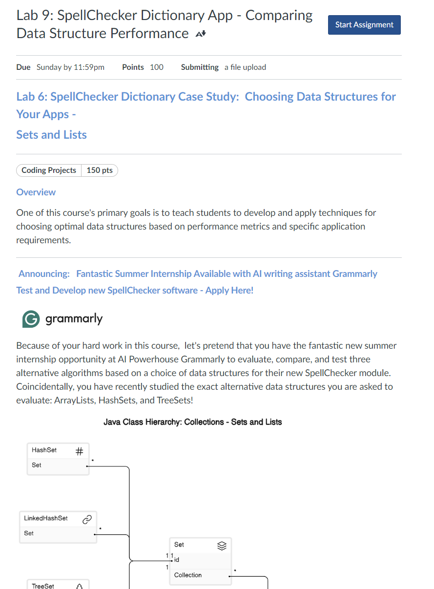 Lab 9 : SpellChecker Dictionary App - Comparing