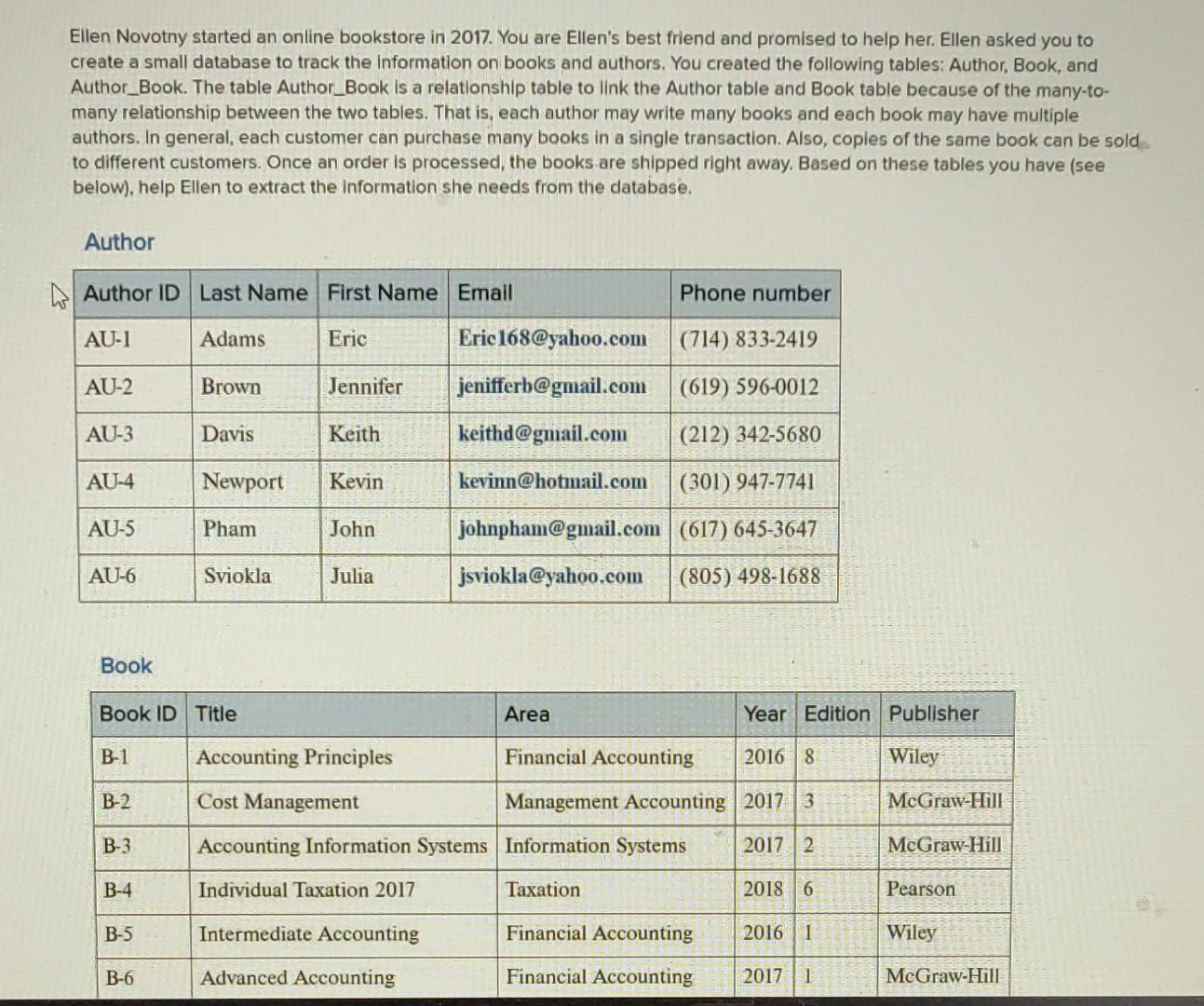 step by step in ms access . First make a table