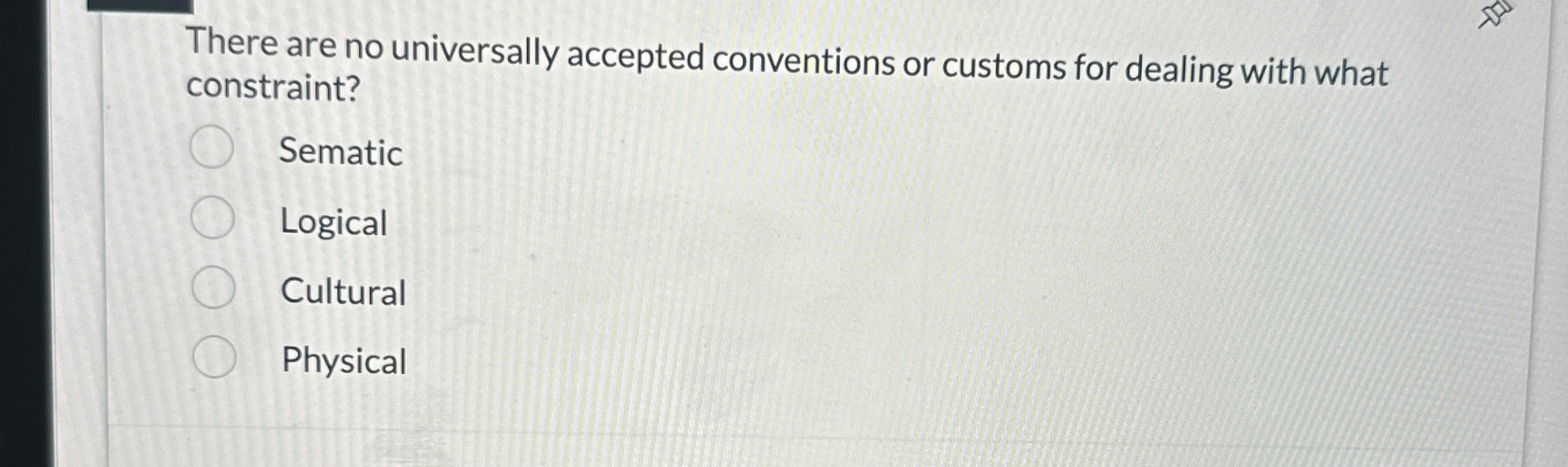 There are no universally accepted conventions or