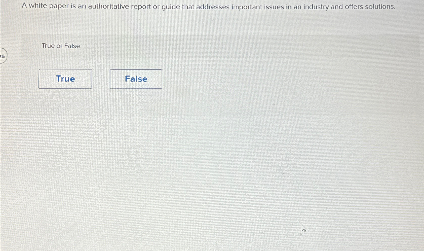 A white paper is an authoritative report or guide