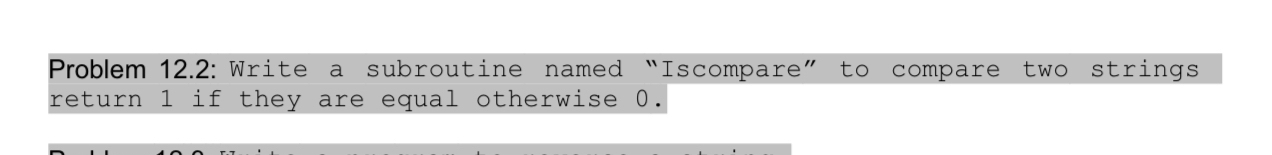 Problem 1 2 . 2 : Write a subroutine named