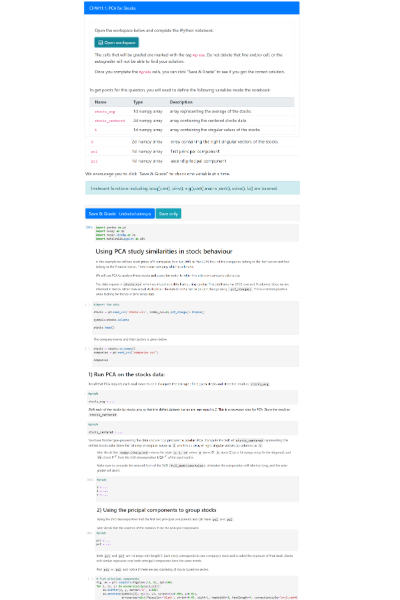 CHW 1 1 . 1 . PCA for Stocks