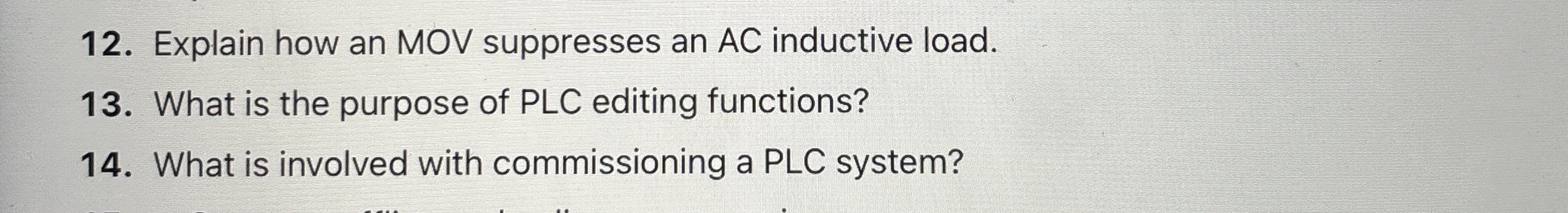 Explain how an MOV suppresses an AC inductive