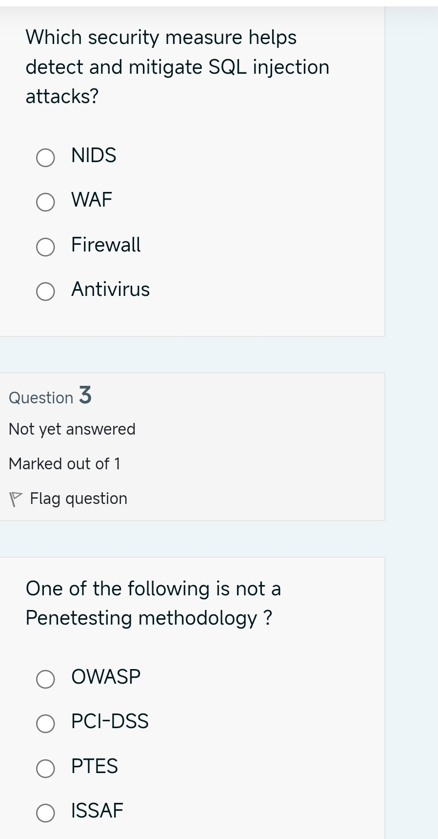 Which security measure helps detect and mitigate