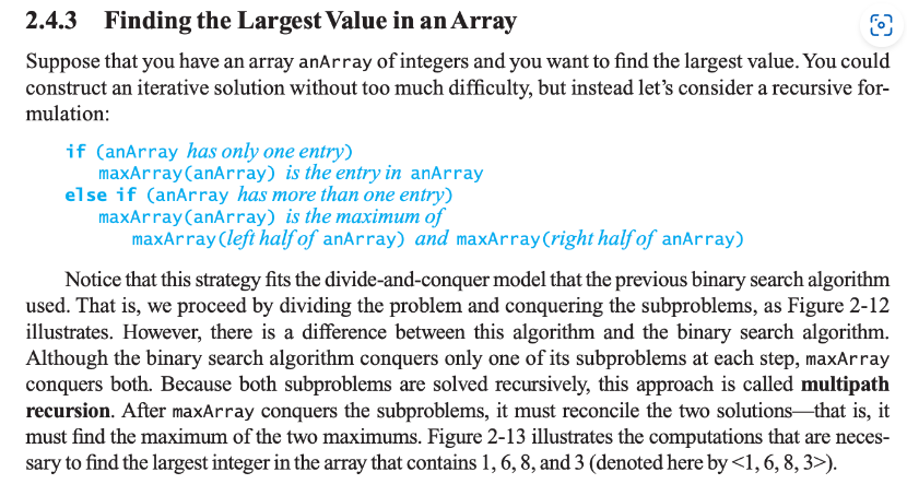 I am trying to find the maximum value in an array