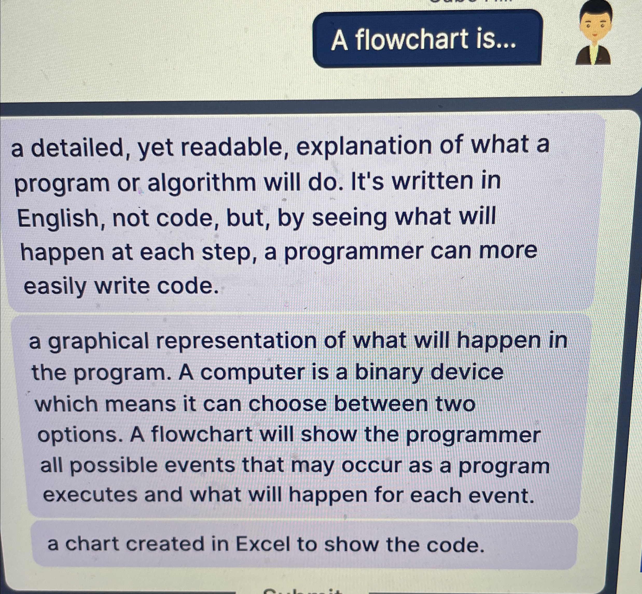 a detailed, yet readable, explanation of what a