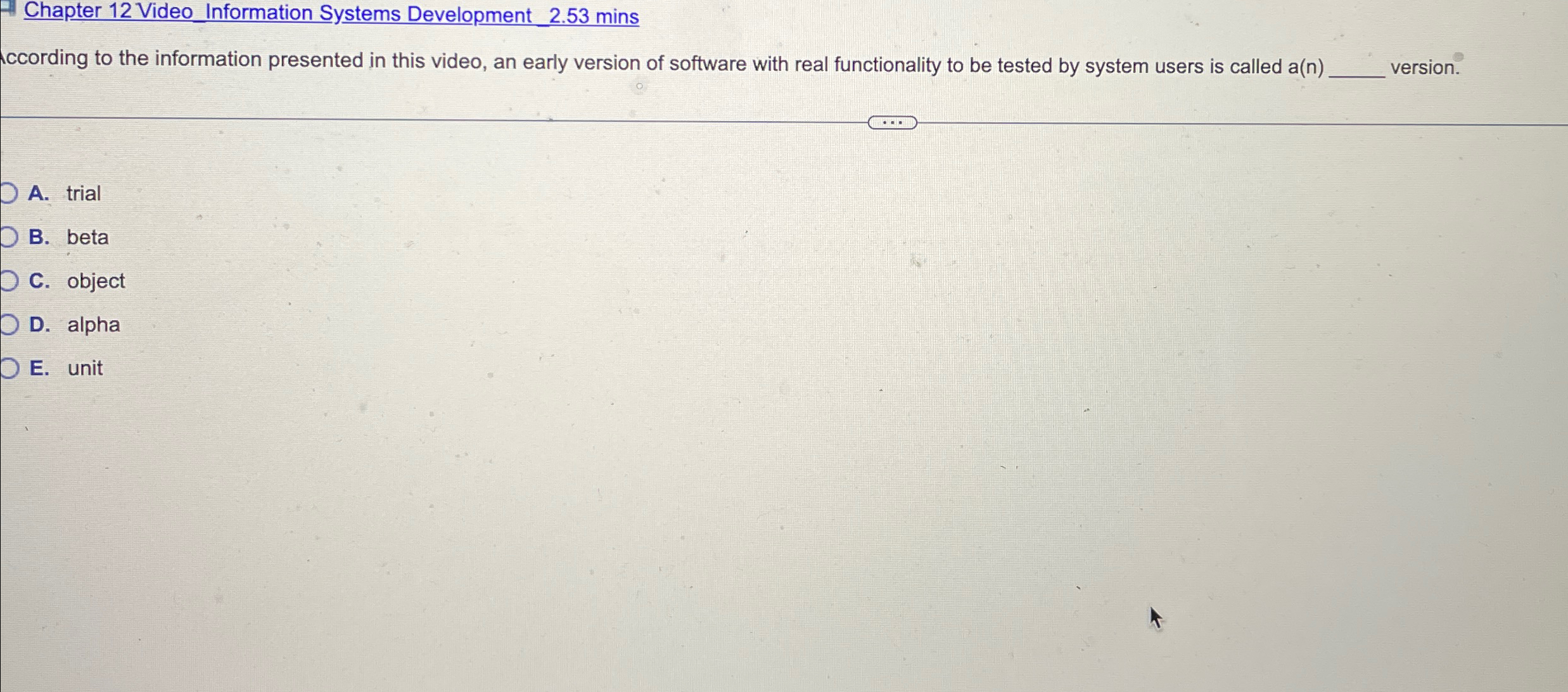 Chapter 1 2 Video _ Information Systems