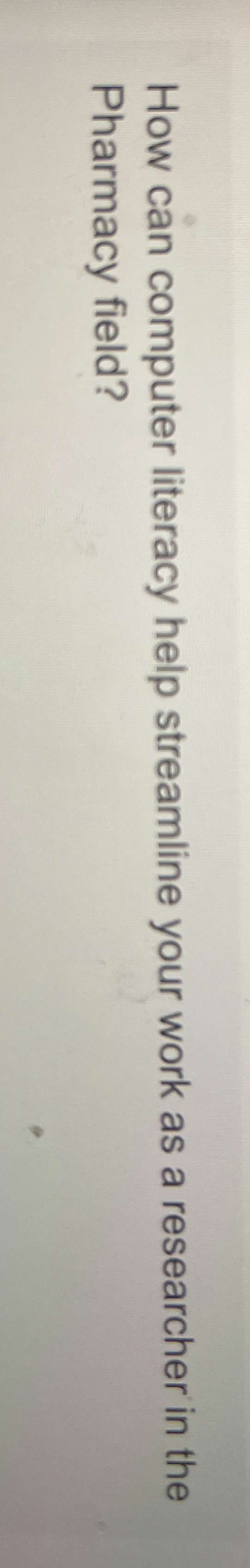 How can computer literacy help streamline your