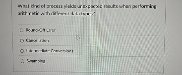 What kind of process yields unexpected results