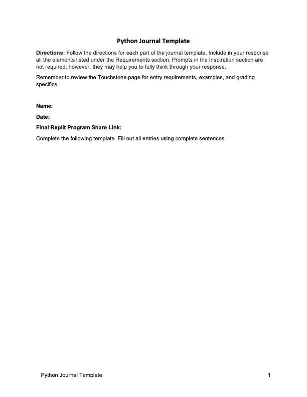 I will upload the Journal template so you can