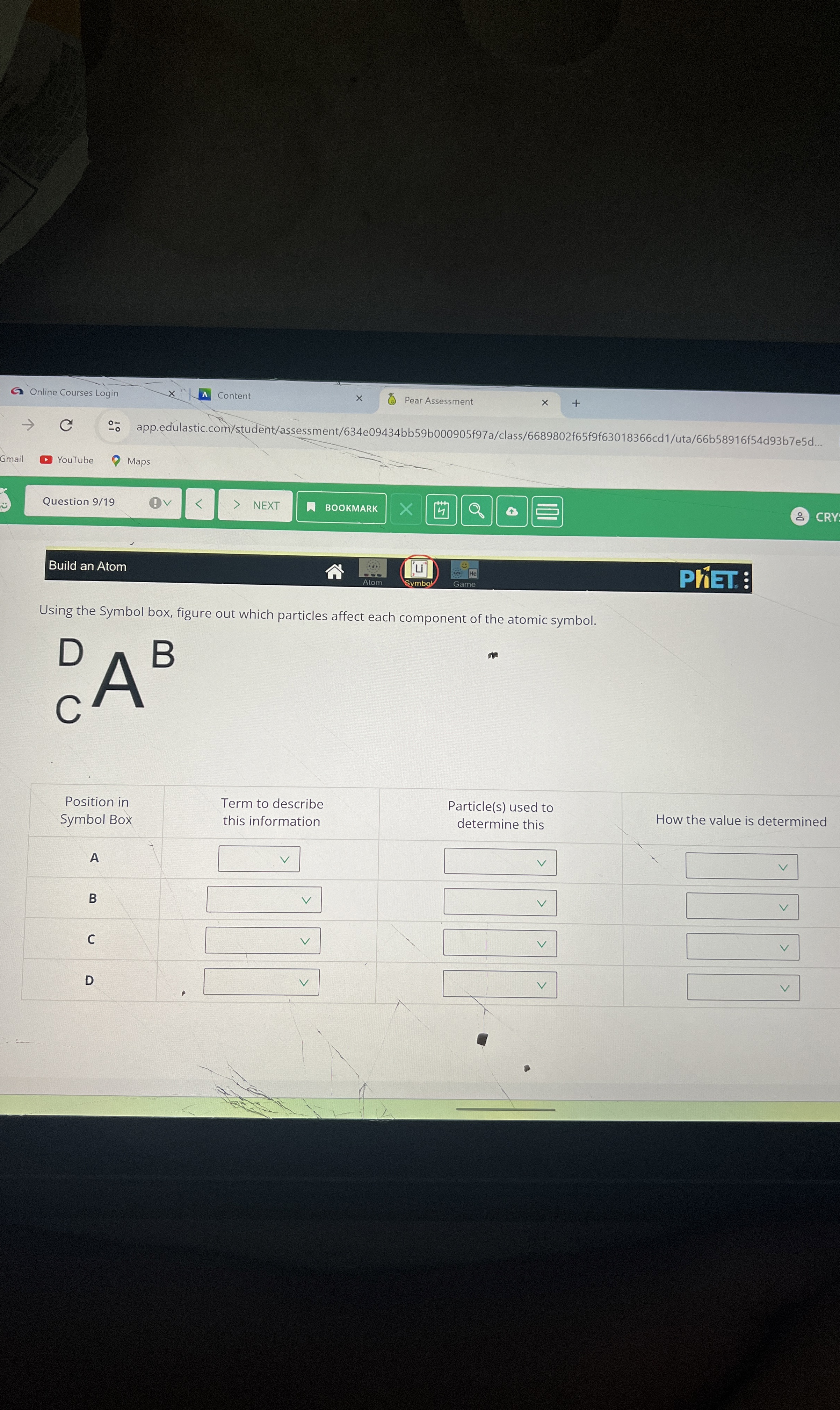 Online Courses Login Content Pear Assessment
