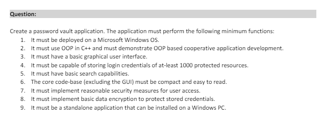 Write a fully functioning C + + code and