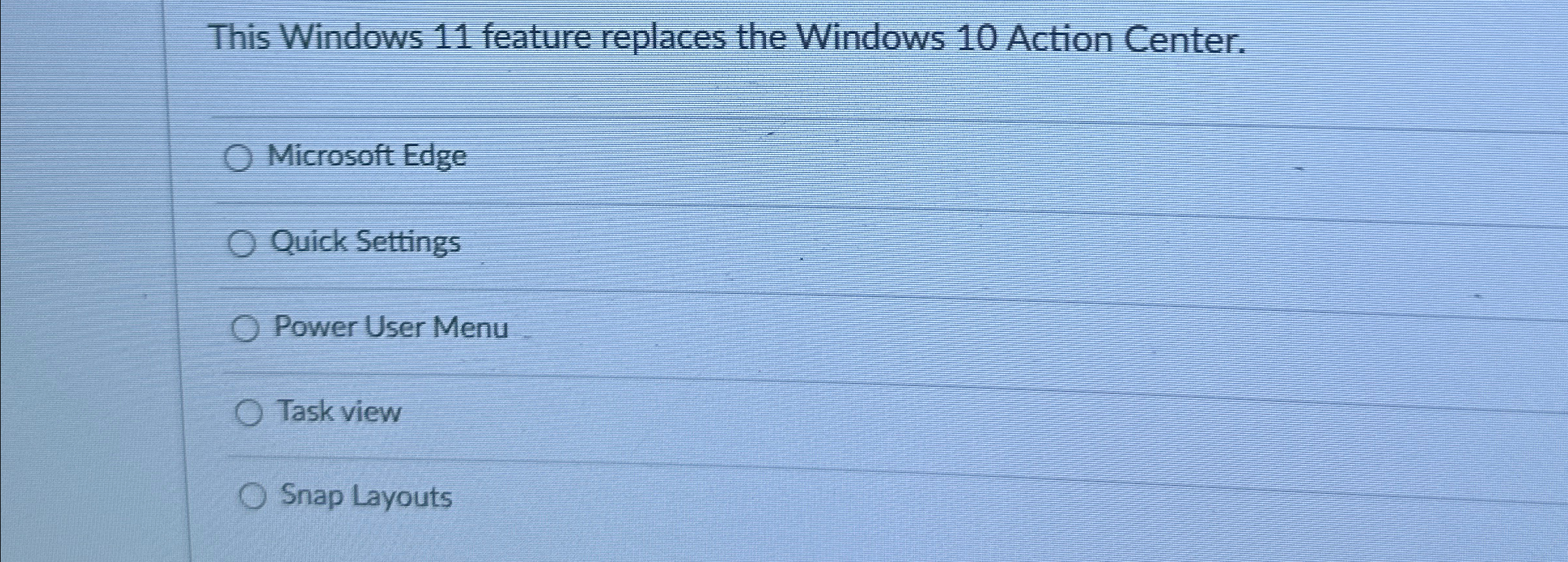 This Windows 1 1 feature replaces the Windows 1 0