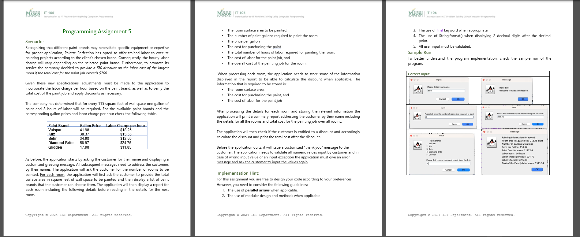 Scenario: Recognizing that different paint brands