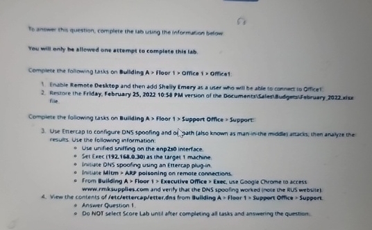 Testout Network Pro To answer this question,