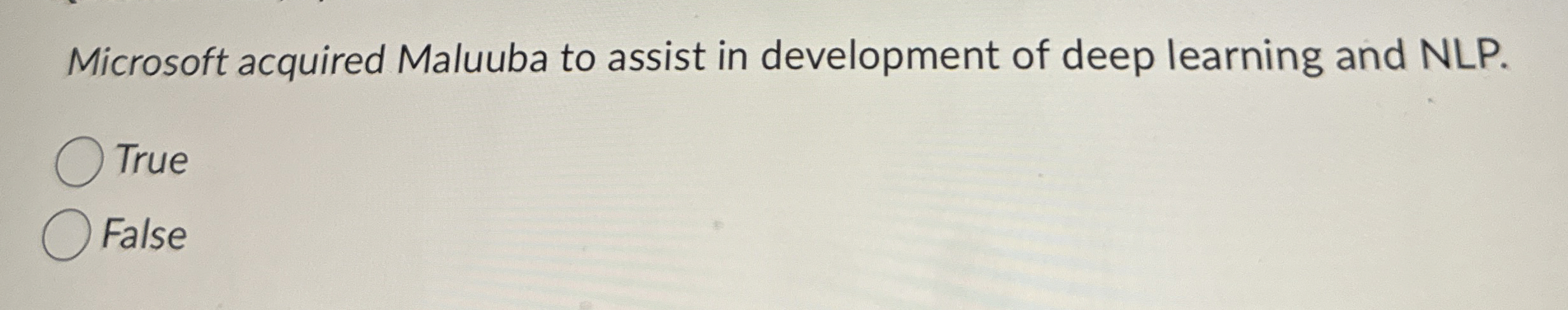 Microsoft acquired Maluuba to assist in