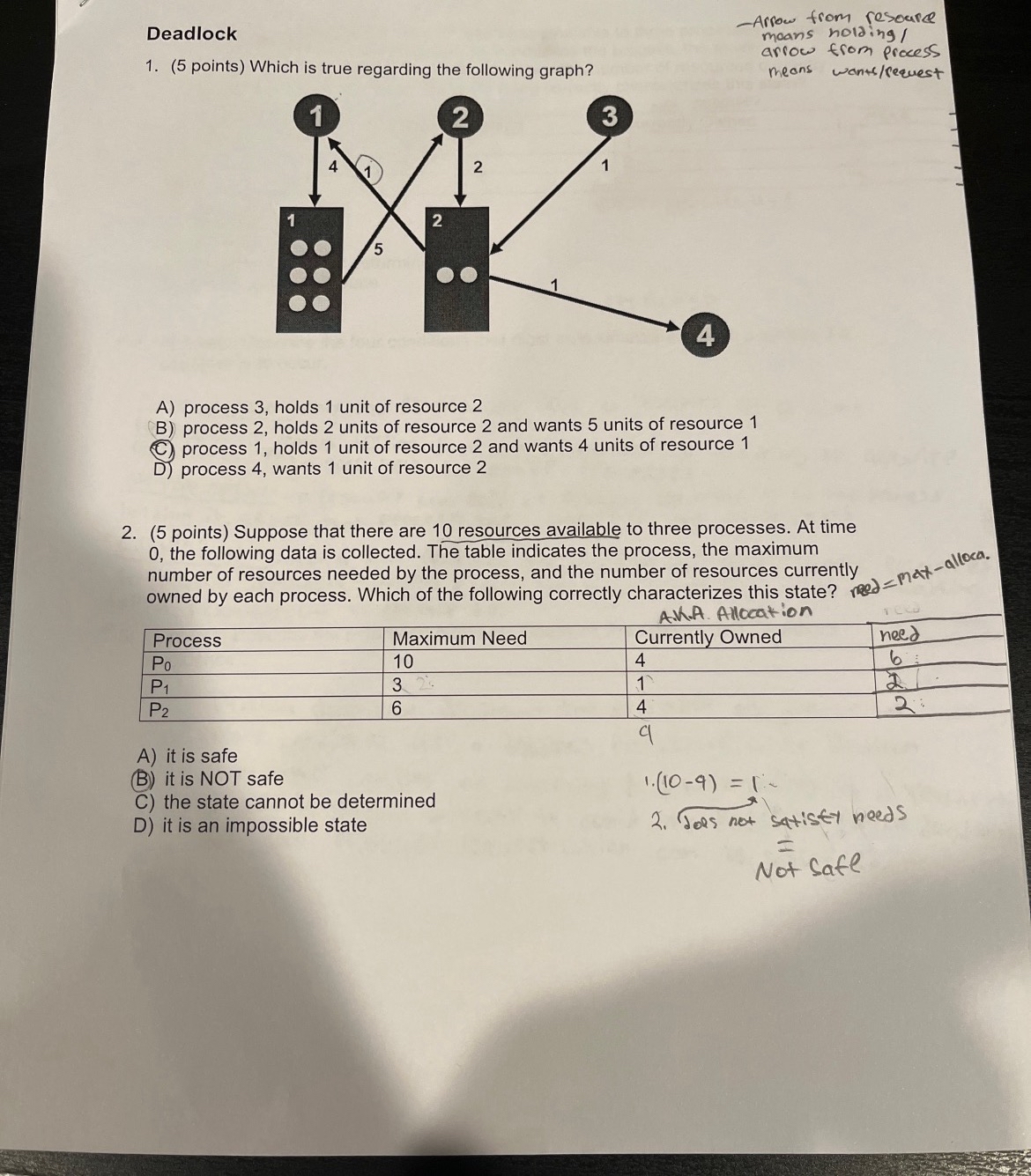 How woudl o aolve question 2 ?