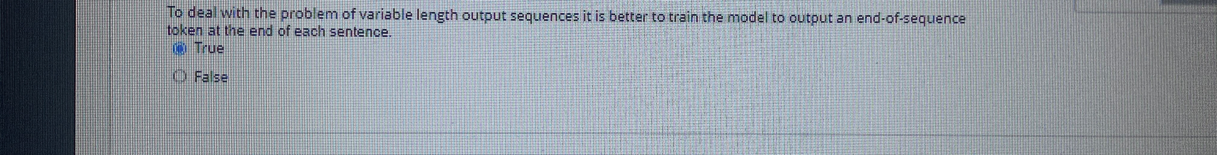To deal with the problem of variable length