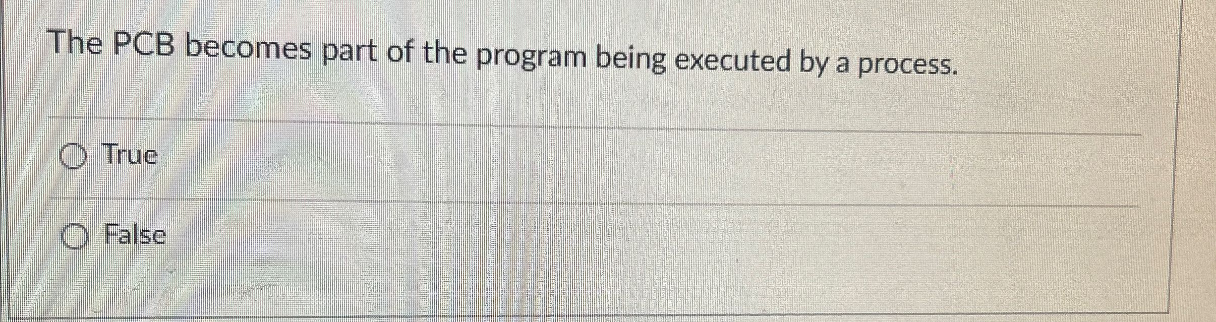 The PCB becomes part of the program being