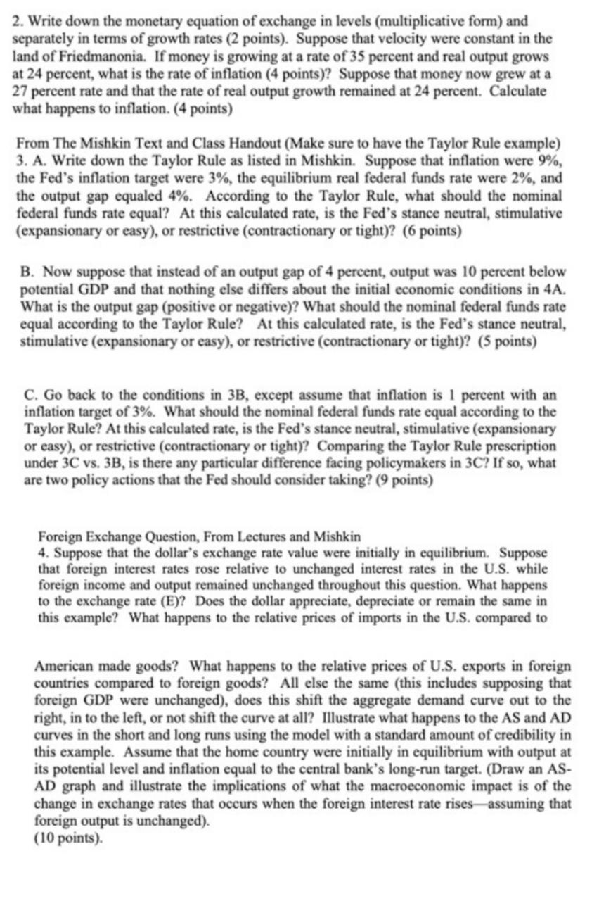 question in computer science Write down the